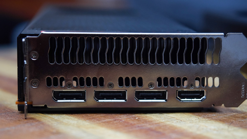 Both cards have three DisplayPorts and one HDMI port.